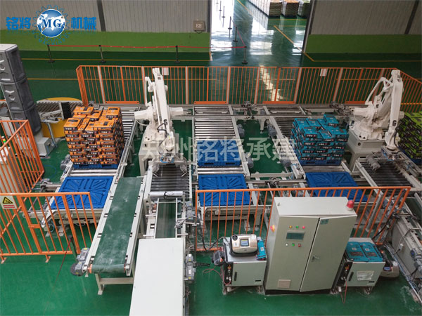 祥得士集團機械手碼垛現場 祥得士集團機械手碼垛現場