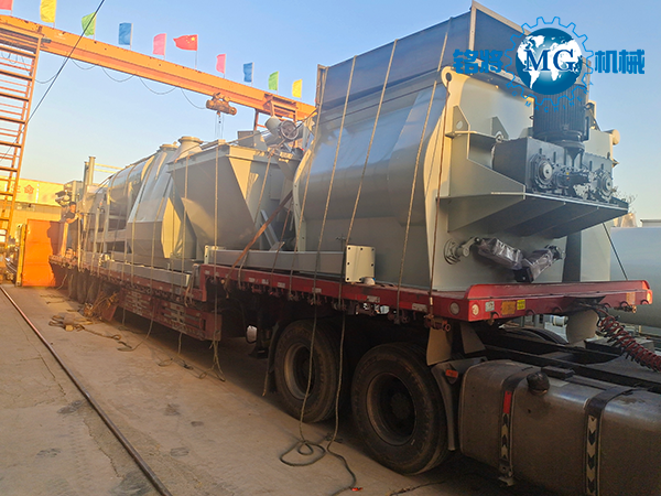 江西南昌全自動干粉砂漿生產線發貨！